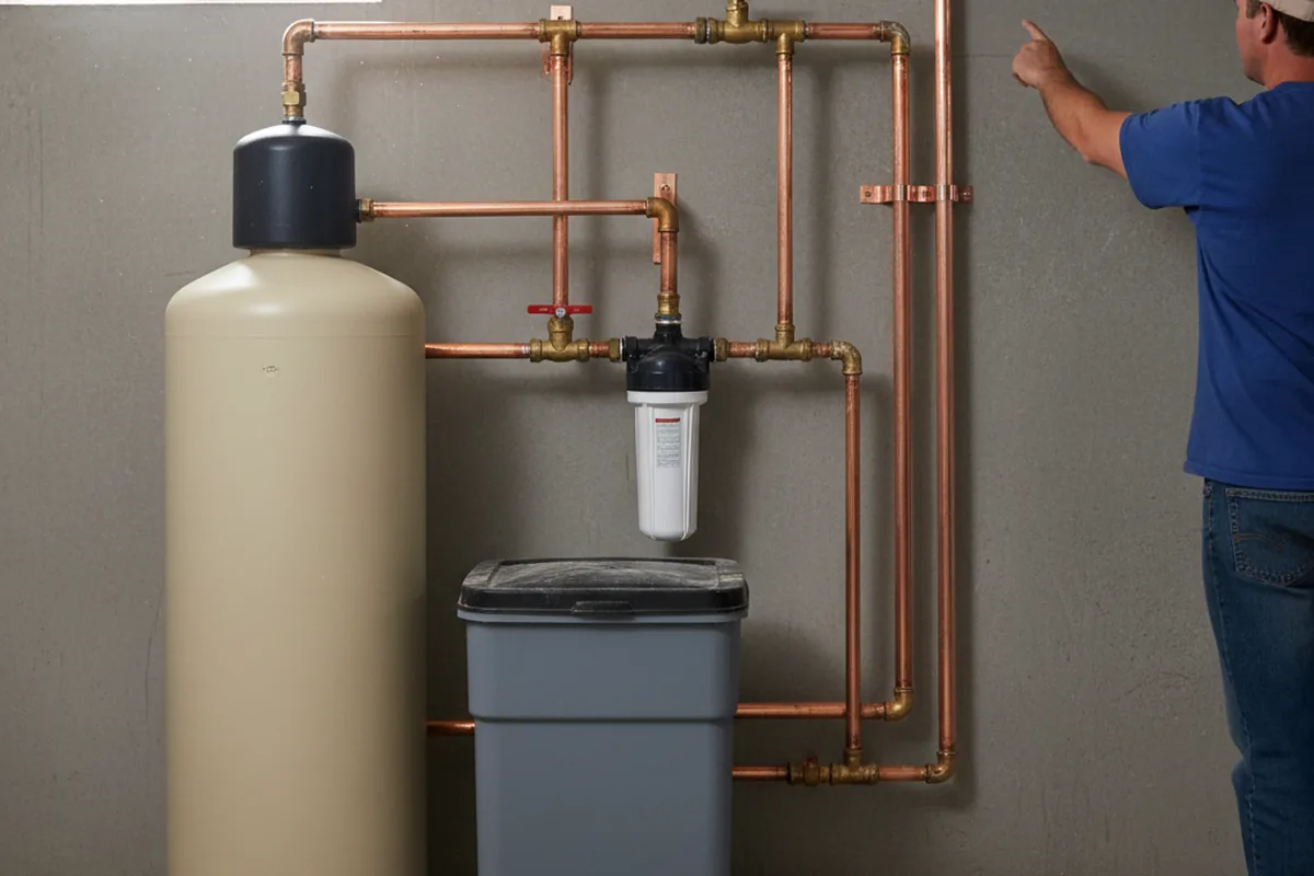 Whole-house water treatment system installed in Darragh